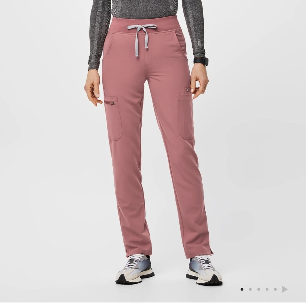 Figs High Waisted Yola Skinny Scrub Pant